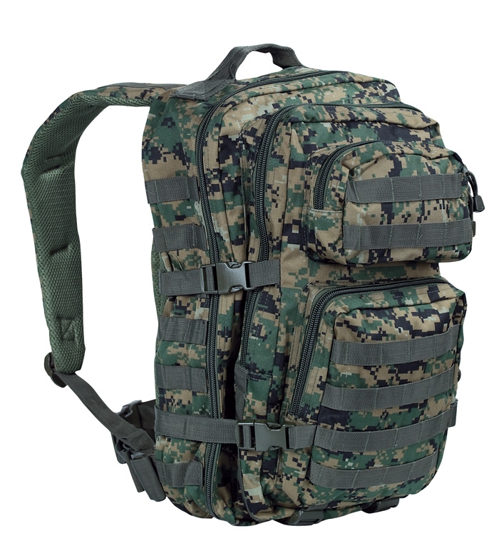 US Assault Pack Jump Digital-Woodland